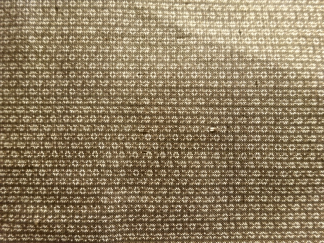 JAPANESE KIMONO / ANTIQUE MENS KIMONO / SILK / DORO OSHIMA TSUMUGI